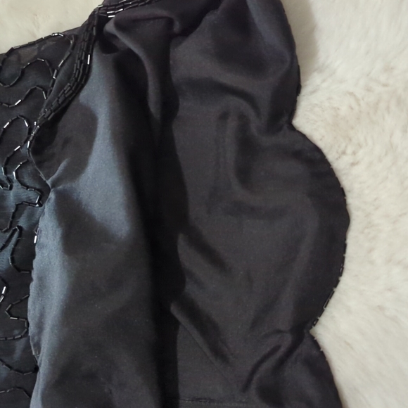 ROYAL FEELINGS Vintage Sequin Cocktail Top ~ Like New - Picture 11 of 15